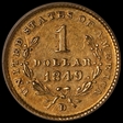 1849-D G$1 XF45