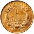 1854 G$1 Type 2 AU53