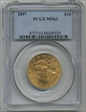1897 $10 MS63