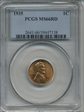1935 1C MS66RD