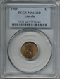 1909 1C Lincoln MS66RD