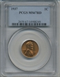 1937 1C MS67RD