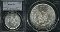 1883-O $1 MS64