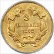 1878 $3 AU58