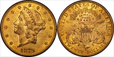 1879-S $20 AU58