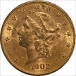 1902-S $20 MS61