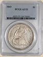 1843 $1 AU53