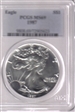 1987 $1 Silver Eagle MS69