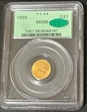 1868 G$1 MS66