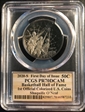 2020-S 50C Basketball Hall of Fame 1st Official Colorized U.S. Coins FDI Shaquille O' PR70DCAM