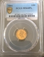 1884 G$1 MS64PL