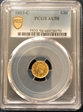 1853-C G$1 AU58