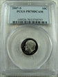 2007-S 10C PR70DCAM
