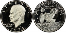 1974-S $1 Silver PR69DCAM