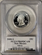 2008-S 25C New Mexico Silver PR69DCAM