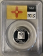 2008-S 25C New Mexico Silver PR69DCAM