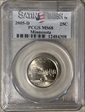 2005-D 25C Minnesota Satin Finish SP68