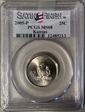 2005-P 25C Kansas Satin Finish SP68
