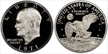 1971-S $1 Silver PR69DCAM