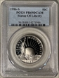 1986-S 50C Statue Of Liberty PR69DCAM