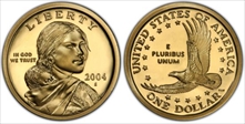2004-S SAC$1 PR70DCAM