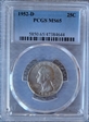 1952-D 25C MS65