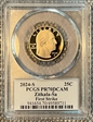 2024-S 25C Zitkala-Ša First Strike  Cleveland Eagle with Sun PR70DCAM