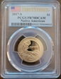 2017-S $1 Native American First Strike PR70DCAM