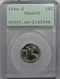 1944-D 10C MS66FB