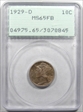 1929-D 10C MS65FB