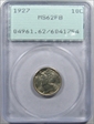 1927 10C MS62FB