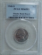 1940-S 5C MS65FS