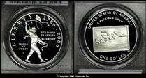 2006-P $1 Franklin-Scientist PR70DCAM