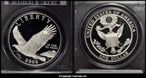 2008-P $1 Bald Eagle PR70DCAM