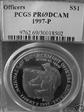 1997-P $1 Officers PR69DCAM