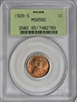 1929-S 1C MS65RD