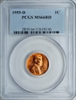 1955-D 1C MS66RD