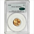 1918 1C MS65RD