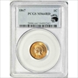 1867 1C MS64RD