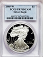 1999-P $1 Silver Eagle PR70DCAM