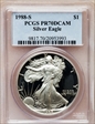 1988-S $1 Silver Eagle PR70DCAM