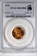 1878 1C MS65RD