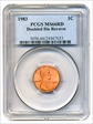 1983 1C Doubled Die Reverse MS66RD