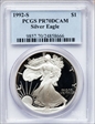1992-S $1 Silver Eagle PR70DCAM
