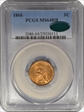 1866 1C MS64RB
