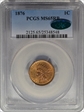 1876 1C MS65RB