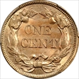 1858 1C Large Letters MS64+
