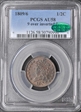 1809/6 1/2C 9 over Inverted 9 AU58BN