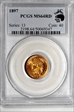 1897 1C MS64RD