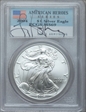 2004 $1 Silver Eagle Lance Armstrong MS69